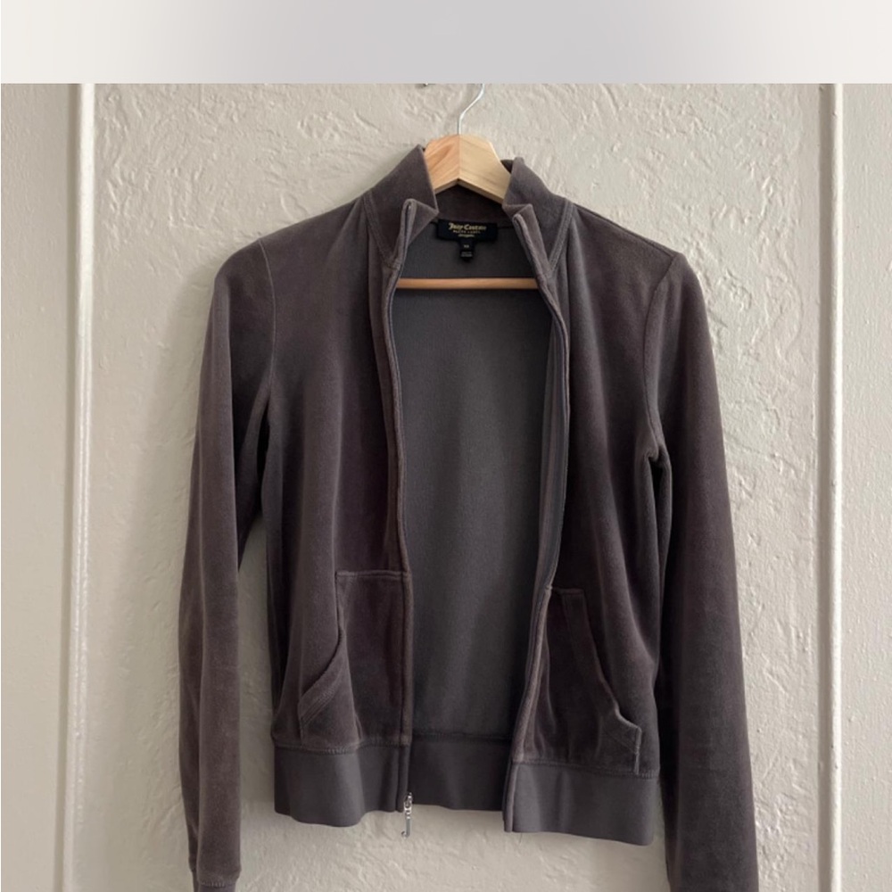 Y2K Juicy Gray Track Jacket